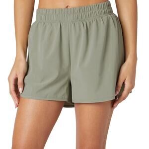 Beyond Yoga In Stride Lined Short Size XS Grey Sage